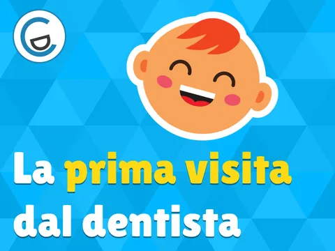 Poster video Il bambino e la prima visita dal dentista